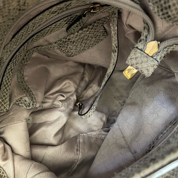 Michael Kors Snake Print bag GUC - Picture 8 of 10